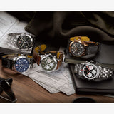 Breitling Avi Chronograph 42 Mosquito Black Dial Brown Leather Strap Watch for Men - Y233801A1B1X1 Authentic Buy Shop Now