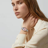 Gucci G Timeless Diamonds Mother of Pearl Pink Dial Silver Steel Strap Watch for Women - YA1265062 Authentic Buy Shop Now