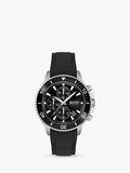 Hugo Boss Admiral Black Dial Black Silicone Strap Watch for Men - 1513912 Authentic Buy Shop Now
