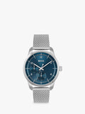 Hugo Boss Sophio Blue Dial Silver Mesh Bracelet Watch for Men - 1513942 Authentic Buy Shop Now