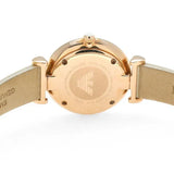 Emporio Armani Arianna Mother of Pearl Dial Pink Leather Strap Watch For Women - AR11199 Authentic Buy Shop Now