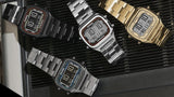 Fossil Retro Digital Black Dial Black Steel Strap Watch for Men - FS5846 Authentic Buy Shop Now