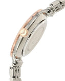 Emporio Armani Modern Slim Analog Mother of Pearl Dial Two Tone Steel Strap Watch For Women - AR11157 Authentic Buy Shop Now