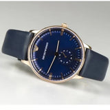 Emporio Armani Classic Quartz Blue Dial Blue Leather Strap Watch For Men - AR2071 Authentic Buy Shop Now