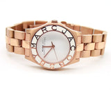 Marc Jacobs Blade White Dial Gold Steel Strap Watch for Women - MBM3075 Authentic Buy Shop Now