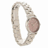 Marc Jacobs Baker Pink Dial Silver Steel Strap Watch for Women - MBM3283 Authentic Buy Shop Now