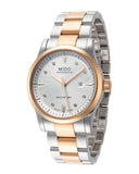 Mido Multifort Automatic Silver Dial Two Tone Steel Strap Watch For Men - M005.430.22.031.80 Authentic Buy Shop Now