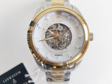 Maserati Traguardo Automatic White Skeleton Dial Two Tone Steel Strap Watch For Men - R8823112003 Authentic Buy Shop Now