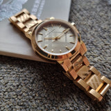Burberry The City Gold Dial Gold Steel Strap Watch for Women - BU9145 Authentic Buy Shop Now