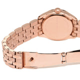 Marc Jacobs Peeker Rose Gold Dial Rose Gold Steel Strap Watch for Women - MBM3374 Authentic Buy Shop Now