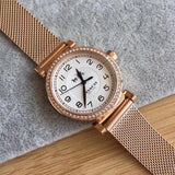 Coach Madison White Dial Rose Gold Mesh Bracelet Watch for Women - 14503398 Authentic Buy Shop Now