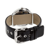 Marc Jacobs Amy Black Dial Black Leather Strap Watch for Women - MBM1163 Authentic Buy Shop Now