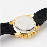 Guess Trophy Multifunction Black Dial Black Rubber Strap Watch for Men - GW0333G2 Authentic Buy Shop Now