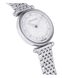 Swarovski Crystalline Wonder Silver Dial Silver Steel Strap Watch for Women - 5656929 Authentic Buy Shop Now