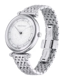 Swarovski Crystalline Wonder Silver Dial Silver Steel Strap Watch for Women - 5656929 Authentic Buy Shop Now
