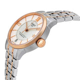 Tissot Chemin Des Tourelles Powermatic 80 Lady Silver Dial Two Tone Steel Strap Watch For Women - T099.207.22.118.02 Authentic Buy Shop Now