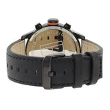 Tommy Hilfiger Trent Multifunction Black Dial Black Leather Strap Watch for Men - 1791136 Authentic Buy Shop Now