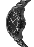 Movado Series 800 Black Dial Black Steel Strap Watch For Men - 2600143 Authentic Buy Shop Now
