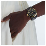 Movado Series 800 Black Dial Black Steel Strap Watch For Men - 2600161 Authentic Buy Shop Now