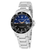 Maserati SFIDA Quartz Bue Dial Stainless Steel Watch For Men - R8853140001 Authentic Buy Shop Now