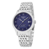 Tissot Le Locle Powermatic 80 Blue Dial Silver Steel Strap Watch For Men - T006.407.11.043.00 Authentic Buy Shop Now