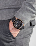 Maserati SFIDA Automatic Black Dial Black Rubber Strap Watch For Men - R8821140001 Authentic Buy Shop Now
