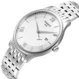 Tissot T Classic Tradition Silver Dial Silver Steel Strap Watch For Men - T063.610.11.038.00 Authentic Buy Shop Now