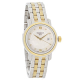 Tissot T Classic Bridgeport Automatic Mother of Pearl Dial Two Tone Steel Strap Watch for Women - T097.410.22.116.00 Authentic Buy Shop Now