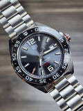 Tag Heuer Formula 1 Calibre 5 Chronograph Anthracite Dial Silver Steel Strap Watch for Men - WAZ2011.BA0842 Authentic Buy Shop Now