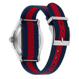 Gucci Le Marche Des Merveilles Blue Red Dial Blue Red Nylon Strap Unisex Watch - YA126493 Authentic Buy Shop Now