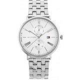 Tommy Hilfiger Jenna Quartz White Dial Silver Steel Strap Watch for Women - 1782068 Authentic Buy Shop Now
