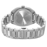 Gucci GG2570 Quartz Black Dial Silver Steel Strap Watch For Men - YA142401 Authentic Buy Shop Now