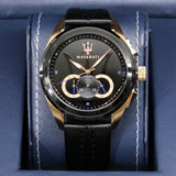 Maserati Traguardo 45mm Black Dial Watch Black Strap For Men - R8871612025 Authentic Buy Shop Now