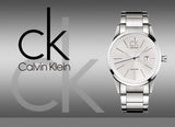 Calvin Klein Bold Silver Dial Silver Steel Strap Watch for Men - K2246120 Authentic Buy Shop Now