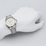 Gucci G Timeless Silver Dial Silver Steel Strap Unisex Watch - YA126442 Authentic Buy Shop Now