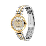 Coach Park Silver Dial Two Tone Steel Strap Watch for Women - 14503642 Authentic Buy Shop Now