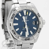 Tag Heuer Aquaracer Automatic Blue Dial Silver Steel Strap Watch for Men - WBD2112.BA0928 Authentic Buy Shop Now