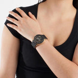 Michael Kors Runway Black Dial Black Silicone Strap Watch for Women - MK5191 Authentic Buy Shop Now