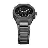 Armani Exchange Drexler Chronograph Black Dial Black Steel Strap Watch For Men - AX2639 Authentic Buy Shop Now