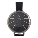 Calvin Klein Equal Black Dial Black Leather Strap Watch for Women - K3E231C1 Authentic Buy Shop Now