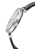 Calvin Klein Sight Silver Dial Black Leather Strap Watch for Men - K1S21120 Authentic Buy Shop Now