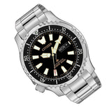 Citizen Promaster 200M Diver Fugu Asian Limited Edition Black Dial Silver Steel Strap Watch For Men - NY0090-86E Authentic Buy Shop Now