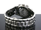 Emporio Armani Valente Chronograph Black Dial Silver Stainless Steel Watch For Men - AR0673 Authentic Buy Shop Now