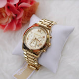 Michael Kors Cooper Gold Dial Gold Steel Strap Watch for Women - MK6274 Authentic Buy Shop Now