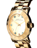 Marc Jacobs Amy Dexter Gold Dial Gold Steel Strap Watch for Women - MBM3215 Authentic Buy Shop Now
