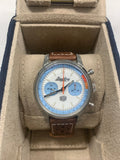 Breitling Top Time Deus Limited Edition White Dial Brown Leather Strap Watch for Men - A233112A1A1X1 Authentic Buy Shop Now