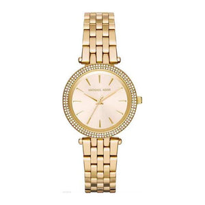 Michael Kors Darci Gold Dial with Diamonds Gold Steel Strap Watch for Women - MK3295 Authentic Buy Shop Now