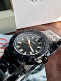 Guess Track Black Dial Black Steel Strap Watch for Men - GW0426G3 Authentic Buy Shop Now