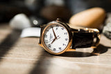 Tissot T Classic Carson Quartz White Dial Brown Leather Strap Watch for Men - T085.410.36.012.00 Authentic Buy Shop Now