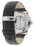 Bulova BVA Classic Automatic Silver Dial Black Leather Strap Watch for Men - 96A135 Authentic Buy Shop Now